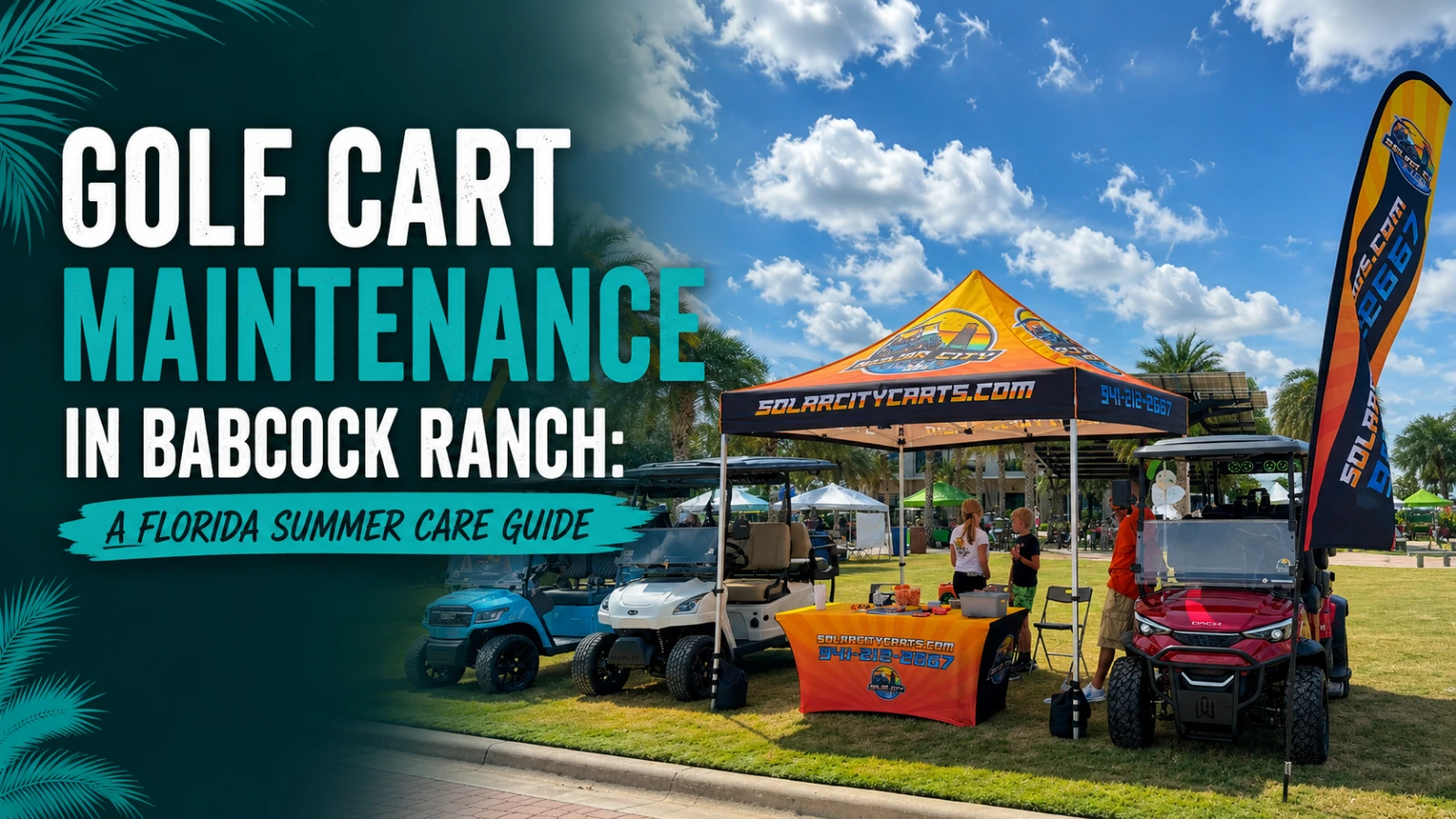 Regular golf cart maintenance is one of the best ways to keep your golf cart running smoothly in Babcock Ranch or wherever you go