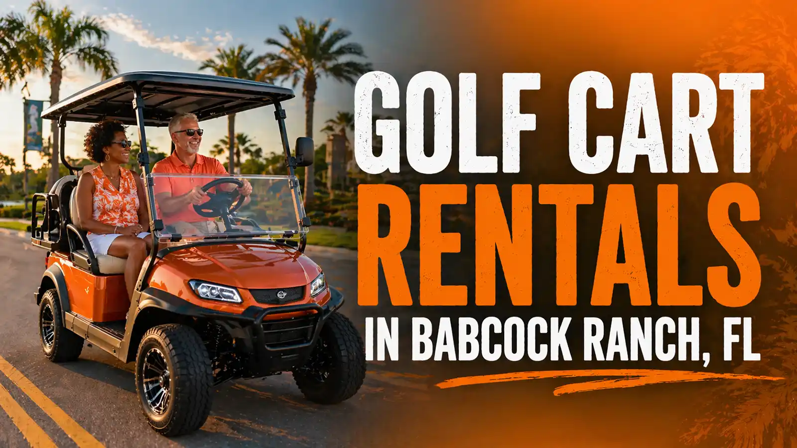 Learn more about golf cart rentals in Babcock Ranch, FL