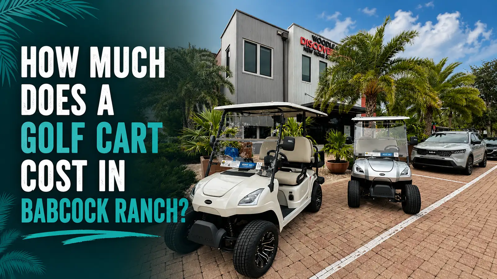 How much does a golf cart cost in Babcock Ranch? Learn more about what goes into golf cart pricing.